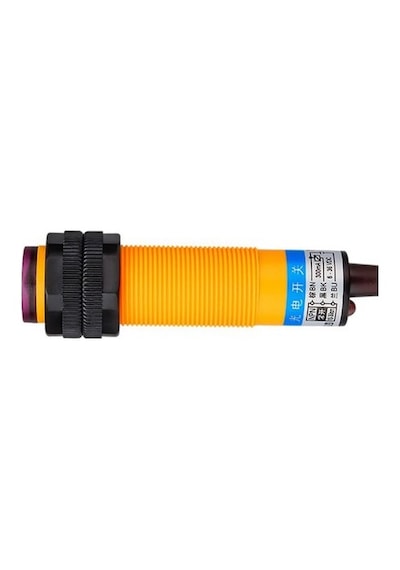 E3f-ds10 P1 M18 Kızılötesi Fotoelektrik Sensör Pnp No 10cm Difüz Reflektörsüz Yakınlık Sensörü 6-36v