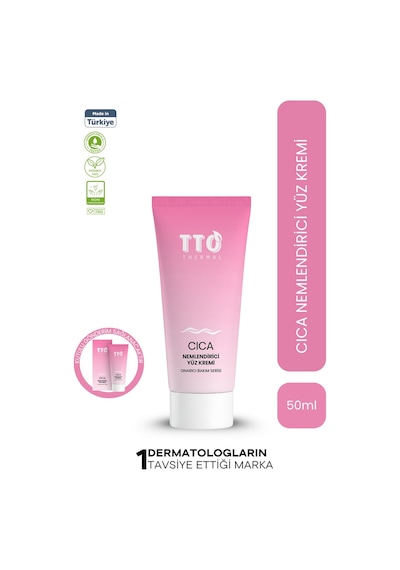 Tto Thermal Cica Nemlendirici Yüz Kremi 50 ML