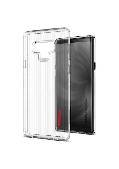Vrs Design Galaxy Note 9 İle Uyumlu Crystal Fit Label Kılıf Clear