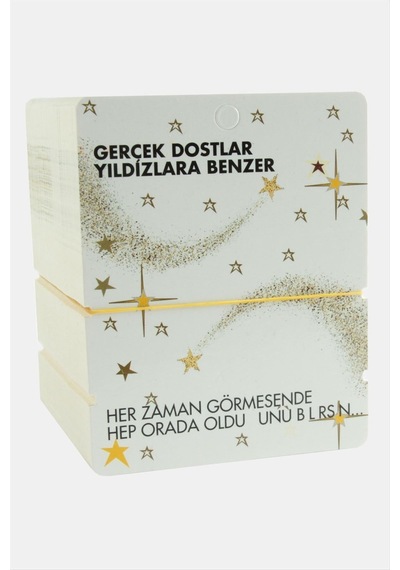 Yazım - 576 - Hatalı Yıldız Bileklik - Nazblsmm - Kartı Beyaz