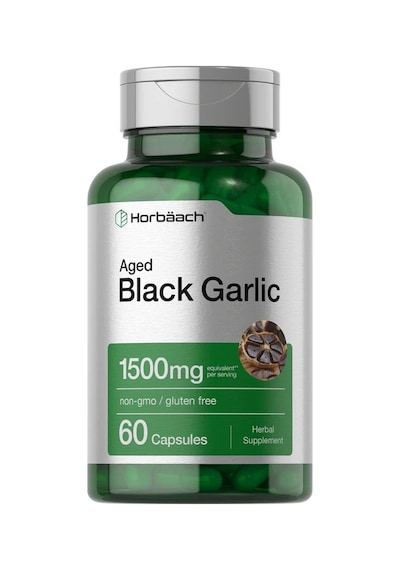 Aged Black Garlic 1500 Mg 60 Capsules