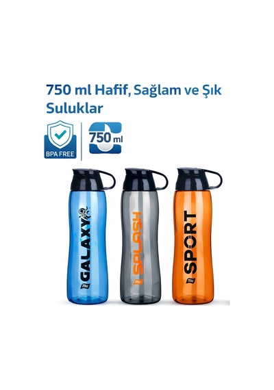 Sylar Su Matarası Darbeye Ve Isıya Dayanıklı Sızdırmaz Kapaklı Suluk Diğer