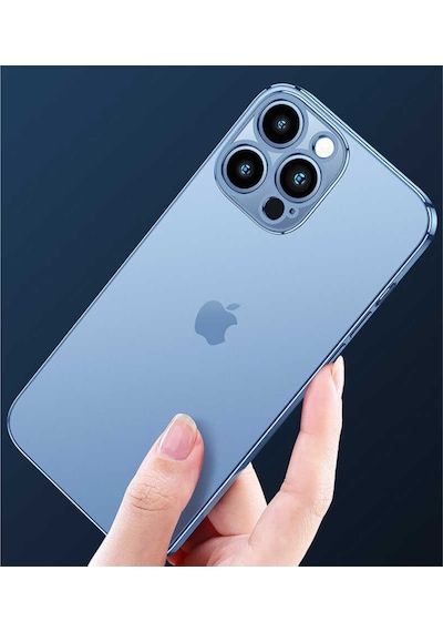 Apple Uyumlu iPhone 13 Pro Kılıf Zore Blok Kılıf Renksiz