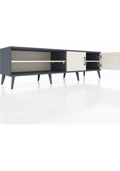 Hyperion Tv Ünitesi 2 Raflı 2 Kapaklı 176x44x51 Antrasit-aytaşı/aytaşı Aytası/aytası Hyperion Tv Ünitesi 2 Raflı 2 Kapaklı 176x44x51 Antrasit-aytaşı/aytaşı Aytası/aytası