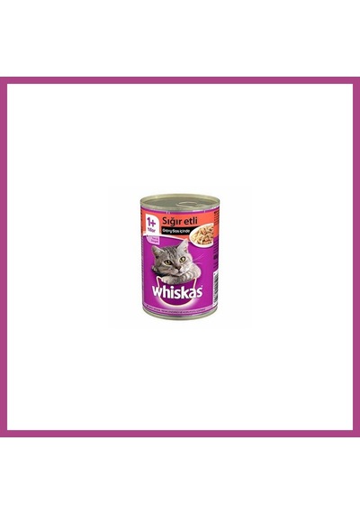 Gees Global Gravy Soslu Sığır Etli Yetişkin Kedi Konservesi 6 Adet 400 Gr Gbzs