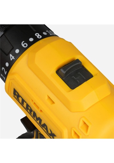 Kömürsüz Akülü Matkap 54nm 20v 2x2 Ah Akü Rtrmax S-lıon - Rts5010