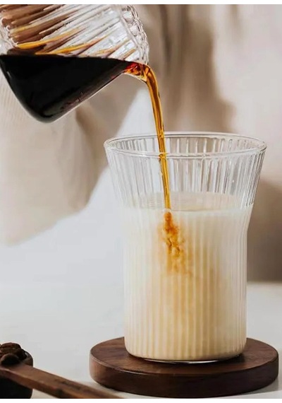 The Mia Çizgili Cam Bardak 320 Ml Mıa75967