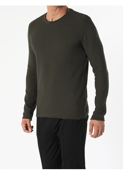 Colin's Slim Fit Haki Erkek Kazak CL1055245_Q1.V1_KHA