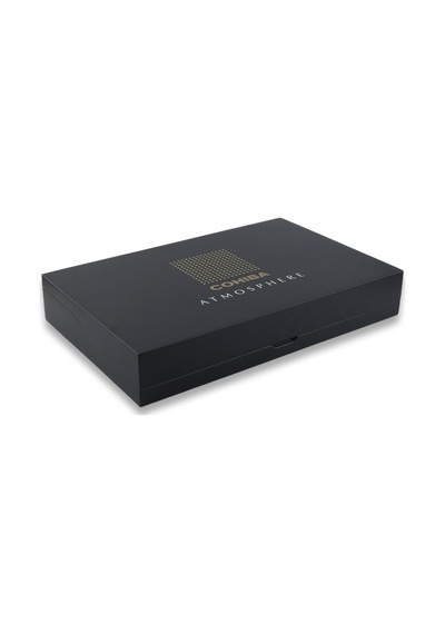 Cohiba Atmosphere Mat Siyah Humidor Puro Kutusu 25's