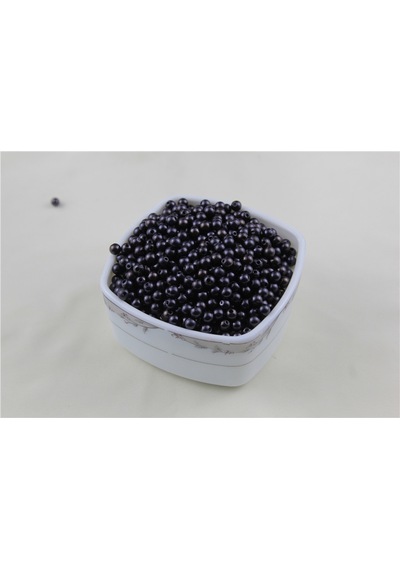 6 Mm 2 Renk Karışık Koyu Mor İnci Boncuk 30 Gr Kolye, Bileklik, Küpe Ve Takı Yapımı