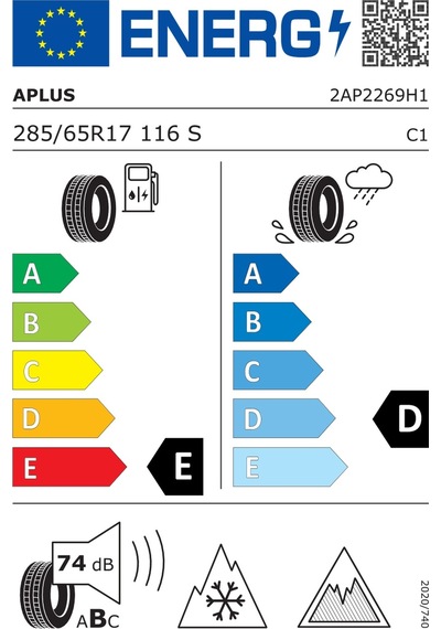 Aplus 285/65 R17 116S A506 Kış Lastiği 2023