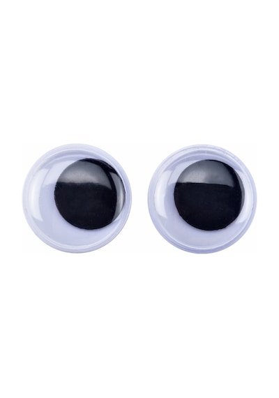 Brons Siyah Oynar Göz 20 Mm. 10 Adet