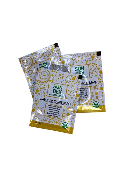Sundex Calcium Three Mag 2 x 30 Saşe