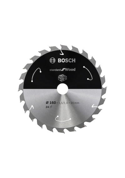 Bosch ST WO H Daire Testere Bıçağı 160x20-24 C - 2608837676