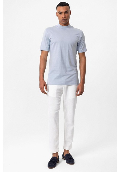 Antioch Slim Fit Basic T-shirt Bebe Mavisi