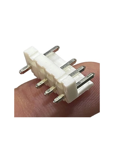 4 Pin 5 Pozisyon Jst Vh 3.96mm Düz Konnektör Erkek