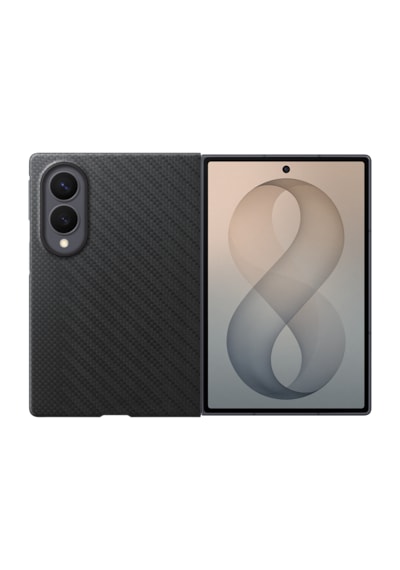 Samsung Galaxy Uyumlu Z Fold8 Karbon Magnet Kılıf