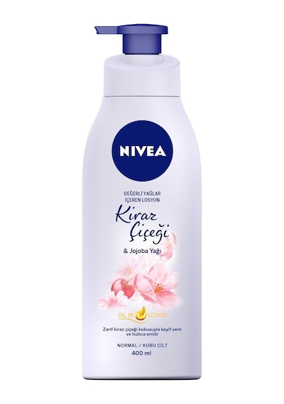 Değerli Yağlar Içeren Kiraz Çiçeği & Jojoba Yağı Vücut Losyonu 400ml