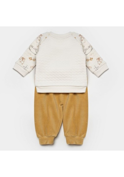 Bibaby Wild Forest 2'li Bebek Takım 59811 Bej