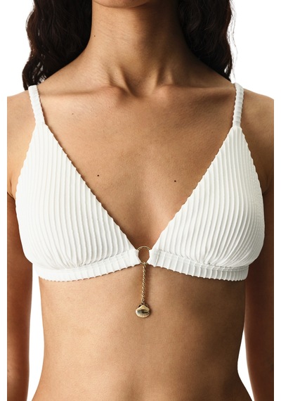 Penti Beyaz Kea Triangle Fit Bikini Üstü