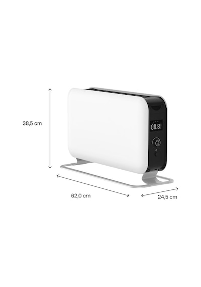 Mill CO1500MAXWIFI3 1500 W Wifi Bağlantılı Portatif Akıllı Isıtıcı