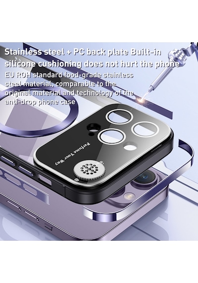 Cbtx Apple Uyumlu  iPhone 15 Pro Aromaterapi Magsafe Manyetik Telefon Kılıfı