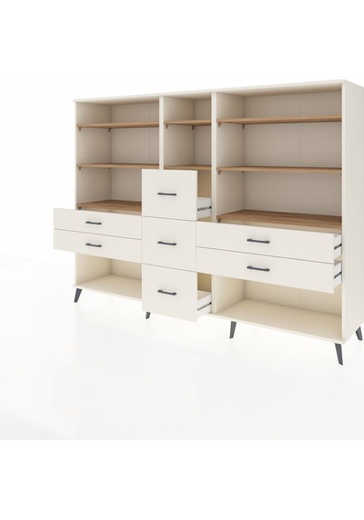 Hyperion Dolap 8 Raflı 7 Çekmeceli 220x44x163 Aytaşı-çam/aytaşı Atlas Çam/aytası - Aytası Hyperion Dolap 8 Raflı 7 Çekmeceli 220x44x163 Aytaşı-çam/aytaşı Atlas Çam/aytası - Aytası