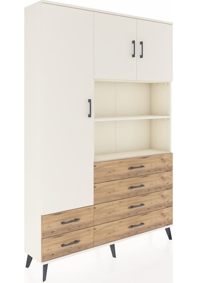 Arges Dolap 8 Raflı 6 Çekmeceli 3 Kapaklı 132x30x195 Aytaşı-aytaşı/çam Aytası/atlas Çam Arges Dolap 8 Raflı 6 Çekmeceli 3 Kapaklı 132x30x195 Aytaşı-aytaşı/çam Aytası/atlas Çam
