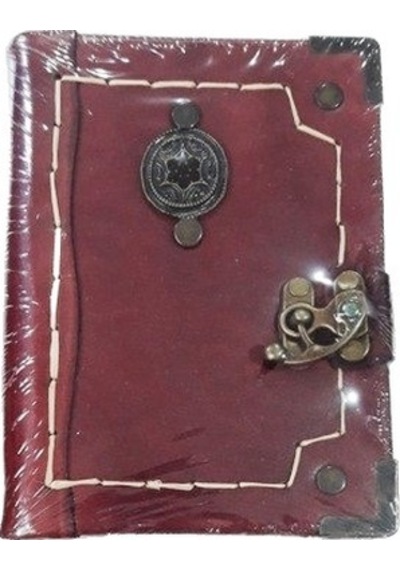 El Yapımı Deri Defter 12 x 17 CM 150 Yaprak N11.1135