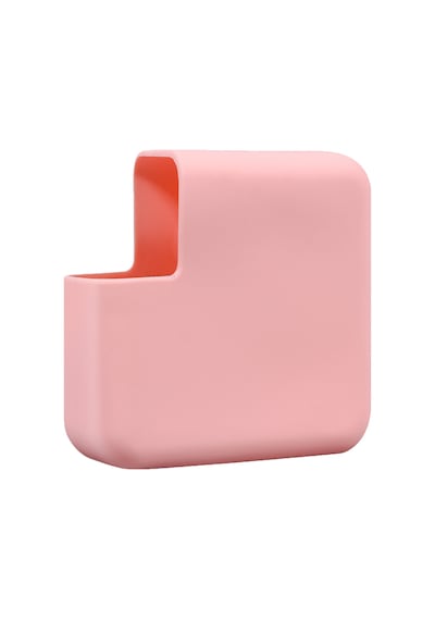Magsafe Şarj Aleti Silikon Kılıfı Mac Pro Magsafe 1-2 85w Usb-c 87w-96w-140w Uyumlu Pembe