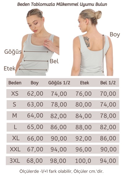Penyebizden Extra Yumuşak Viskon Atlet Home&outdoor-gri