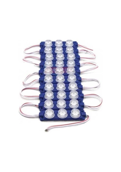 12v Camlı Soft Parmak Mavi