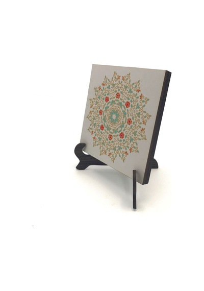 Rumi Desen Baskılı Mdf Masaüstlük 10x10