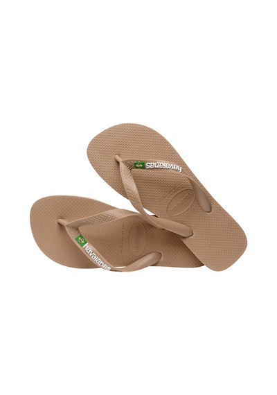 Havaianas Havaıanas Brasil Logo Rose Gold Terlik 4110850-3581 Latte