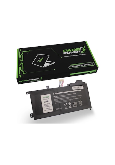 Dell Latitude 7200, 7210 T04j, T04j001, T04j002 Batarya - Pil Pars Power