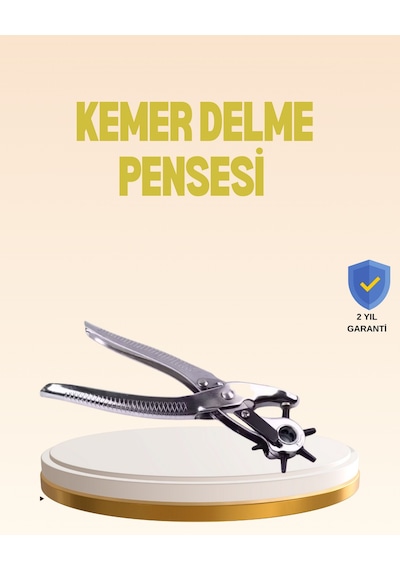 Profesyonel Deri Delme Pensesi Döner Başlıklı Kemer Delici Semeglbl - 26 6 Fonksiyonlu Çok