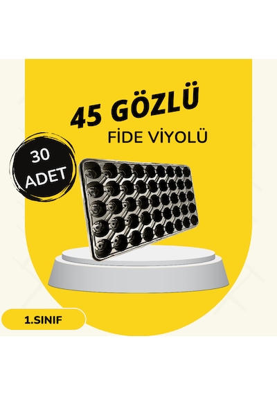 30 Adet 45 Göz Fide Viyol Fide Altlığı Fidan Viyolü Fidelik
