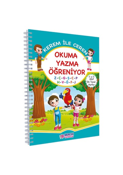 Kitapbende-Mercek Kerem Ile Ceren Okuma Yazma Seti 1. Sınıf
