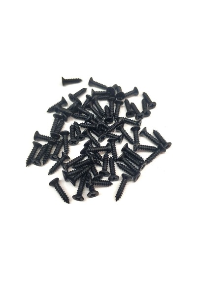 Klips Vidası 2,2x9,5 Mm Yhb Siyah 1000 Adet, Konik Başlı Diğer