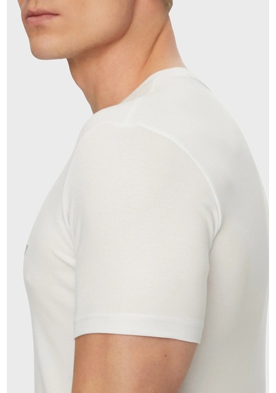Emporio Armani Erkek T Shirt Em000379 Af18895 U0002 Beyaz
