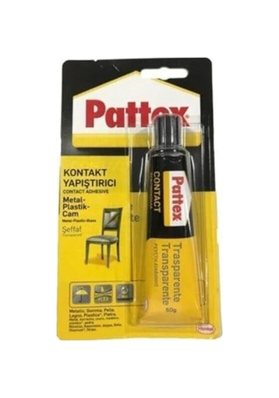 Tr Metal Plastik Cam Yapıştırıcı Şeffaf 50g Tüp