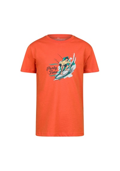 2as Aja Çocuk Baskılı T-shirt Turuncu 216 Turuncu