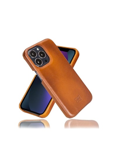 Bouletta Apple İphone 13 Pro Uyumlu Deri Arka Kapak F360 Rst2ef