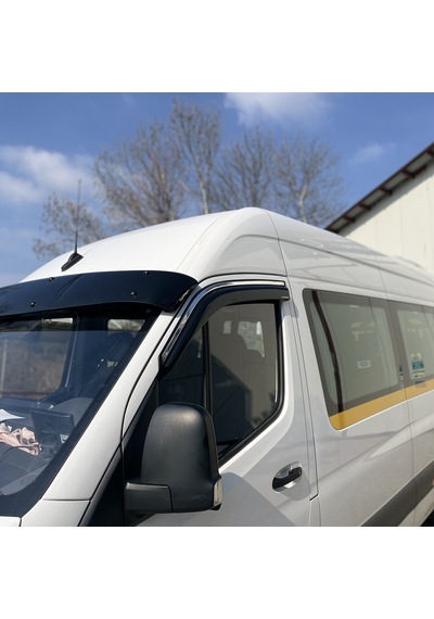 Mercedes Sprinter 2006-2012 Yıl Aralığı Uyumlu Cam Rüzgarlığı 2 Parça Kromlu