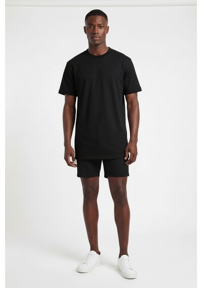 Blow Up Basic Siyah Erkek T-shirt 141046