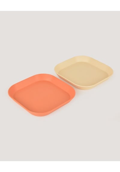 2'li Kare Tabak Peach-vanillia