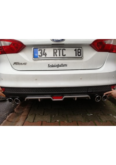 Ford Focus Egzoz Görünümlü Difüzör 2012 - 2017 N11.23629