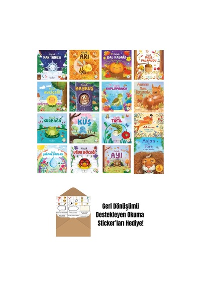 Doğanın Eşsiz Hikayeleri 13 Kitap Set + Okuma Sticker'ları