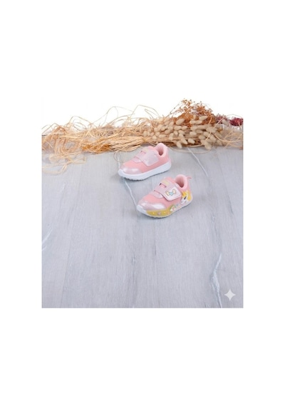 Vicco 346.b26y.103 Pudra Meli Anatomik Rahat Kız Çocuk Ayakkabı Pudra