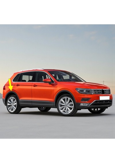 Vw Tiguan 2016-20 Sağ Arka Çamurluk Ağzı Plastik Dodik 5na854820j